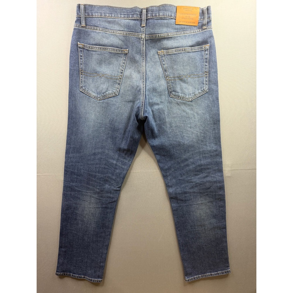 Lucky‎ Brand 410 Athletic Slim Jeans Mens Blue Medium Wash 34x29